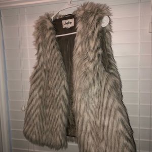 Daytrip faux fur vest